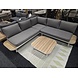 AVH-Collectie Showroommodel Amore platform hoek loungeset 3 delig latte zand aluminium AVH-Collectie Showroommodel Amore platform hoek loungeset 3 delig latte zand aluminium