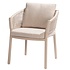 Virello dining tuinstoel latte Taste 4SO Virello dining tuinstoel latte Taste 4SO
