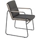 4 Seasons Outdoor Showroommodel 4 x Parma tuinstoel stapelbaar antraciet taupe Taste 4SO 4 Seasons Outdoor Showroommodel 4 x Parma tuinstoel stapelbaar antraciet taupe Taste 4SO