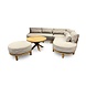 AVH-Collectie Showroommodel Serena hoek loungeset 5-delig Teak AVH-Collectie Showroommodel Serena hoek loungeset 5-delig Teak
