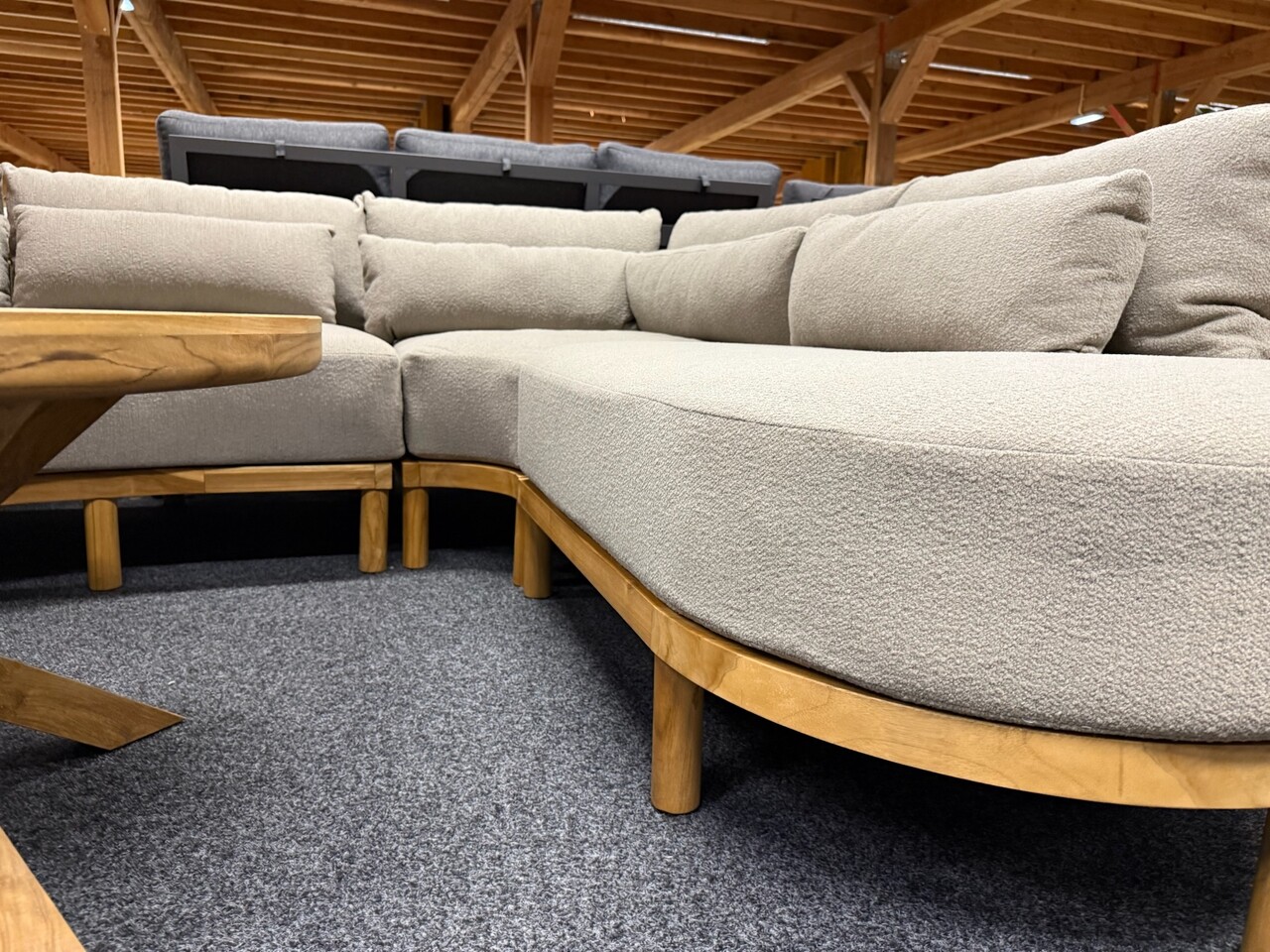 AVH-Collectie Showroommodel Serena hoek loungeset 5-delig Teak AVH-Collectie Showroommodel Serena hoek loungeset 5-delig Teak