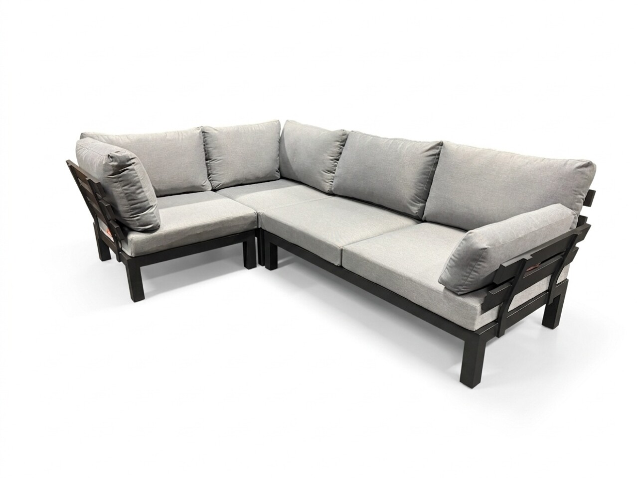 SUNS Showroommodel SUNS Vita hoek loungeset 3 delig verstelbaar wased grey / matt royal grey SUNS Showroommodel SUNS Vita hoek loungeset 3 delig verstelbaar wased grey / matt royal grey