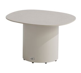 4 Seasons Outdoor Sofie lounge tuintafel 50x60xH35 cm keramiek oyster linen 4 Seasons Outdoor 4 Seasons Outdoor Sofie lounge tuintafel 50x60xH35 cm keramiek oyster linen 4 Seasons Outdoor