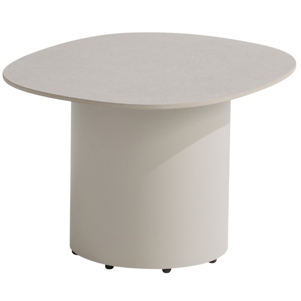 4 Seasons Outdoor Sofie lounge tuintafel 50x60xH35 cm keramiek oyster linen 4 Seasons Outdoor 4 Seasons Outdoor Sofie lounge tuintafel 50x60xH35 cm keramiek oyster linen 4 Seasons Outdoor