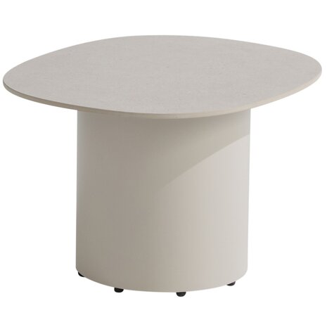 4 Seasons Outdoor Sofie lounge tuintafel 50x60xH35 cm keramiek oyster linen 4 Seasons Outdoor 4 Seasons Outdoor Sofie lounge tuintafel 50x60xH35 cm keramiek oyster linen 4 Seasons Outdoor