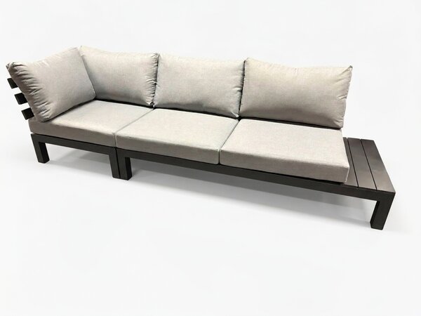 SUNS Showroommodel SUNS Vita loungebank 2 delig wased grey / matt royal grey SUNS Showroommodel SUNS Vita loungebank 2 delig wased grey / matt royal grey