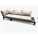 SUNS Showroommodel SUNS Vita loungebank 2 delig wased grey / matt royal grey SUNS Showroommodel SUNS Vita loungebank 2 delig wased grey / matt royal grey