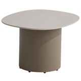 4 Seasons Outdoor Sofie lounge tuintafel 50x60xH35 cm keramiek oyster mocca 4 Seasons Outdoor 4 Seasons Outdoor Sofie lounge tuintafel 50x60xH35 cm keramiek oyster mocca 4 Seasons Outdoor