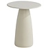 Sol lounge tuintafel keramiek shiny linen 45xH55 cm 4 Seasons Outdoor