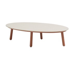 Taste 4SO Salute lounge tuintafel 120x65xH30 cm ceramic oyster spicy Taste 4SO Taste 4SO Salute lounge tuintafel 120x65xH30 cm ceramic oyster spicy Taste 4SO