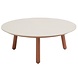 Taste 4SO Salute lounge tuintafel 80xH30 cm ceramic oyster spicy Taste 4SO Taste 4SO Salute lounge tuintafel 80xH30 cm ceramic oyster spicy Taste 4SO