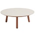 Salute lounge tuintafel 80xH30 cm ceramic oyster spicy Taste 4SO Salute lounge tuintafel 80xH30 cm ceramic oyster spicy Taste 4SO