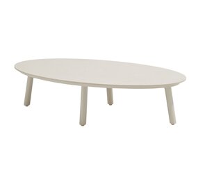 Taste 4SO Salute lounge tuintafel 120x65xH30 cm ceramic oyster linen Taste 4SO Taste 4SO Salute lounge tuintafel 120x65xH30 cm ceramic oyster linen Taste 4SO