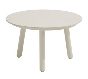 Taste 4SO Salute lounge tuintafel 60xH35 cm ceramic oyster linen Taste 4SO Taste 4SO Salute lounge tuintafel 60xH35 cm ceramic oyster linen Taste 4SO