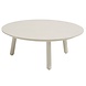 Taste 4SO Salute lounge tuintafel 80xH30 cm ceramic oyster linen Taste 4SO