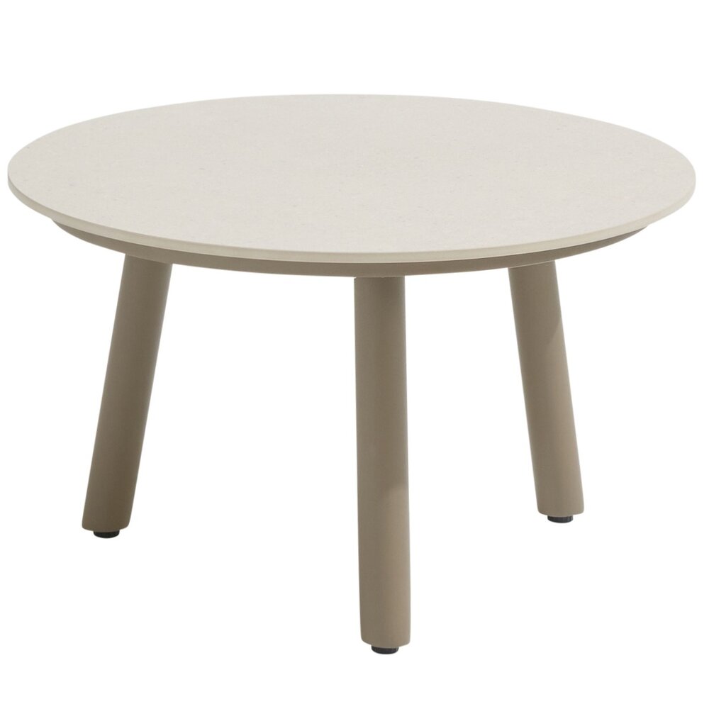 Taste 4SO Salute lounge tuintafel 60xH35 cm ceramic oyster mocca Taste 4SO