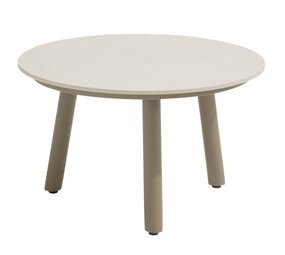 Taste 4SO Salute lounge tuintafel 60xH35 cm ceramic oyster mocca Taste 4SO