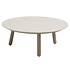 Salute lounge tuintafel 80xH30 cm ceramic oyster mocca Taste 4SO