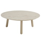 Taste 4SO Salute lounge tuintafel 80xH30 cm ceramic latte Taste 4SO Taste 4SO Salute lounge tuintafel 80xH30 cm ceramic latte Taste 4SO