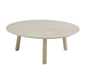 Taste 4SO Salute lounge tuintafel 80xH30 cm ceramic latte Taste 4SO Taste 4SO Salute lounge tuintafel 80xH30 cm ceramic latte Taste 4SO