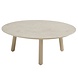 Taste 4SO Salute lounge tuintafel 80xH30 cm ceramic latte Taste 4SO Taste 4SO Salute lounge tuintafel 80xH30 cm ceramic latte Taste 4SO