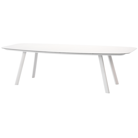 Taste 4SO Manolo low dining tuintafel printed ceramic 250x110xH69 cm linen Taste 4SO
