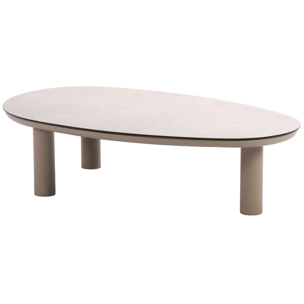 Taste 4SO Nina lounge tuintafel 123x73xH31 cm printed ceramic latte Taste 4SO Taste 4SO Nina lounge tuintafel 123x73xH31 cm printed ceramic latte Taste 4SO