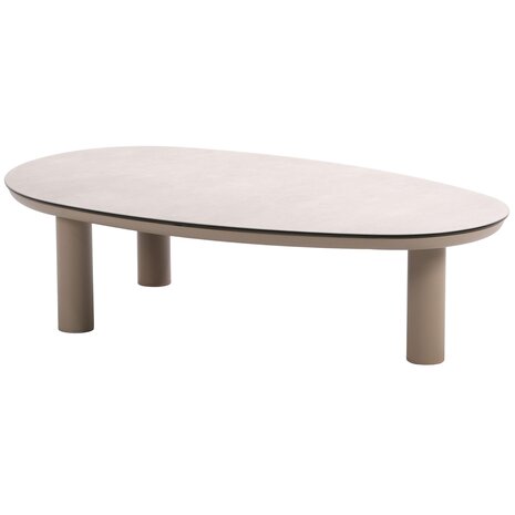 Taste 4SO Nina lounge tuintafel 123x73xH31 cm printed ceramic latte Taste 4SO Taste 4SO Nina lounge tuintafel 123x73xH31 cm printed ceramic latte Taste 4SO