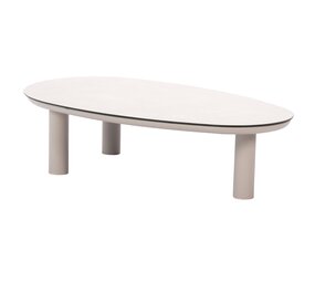 Taste 4SO Nina lounge tuintafel 123x73xH31 cm printed ceramic linen Taste 4SO