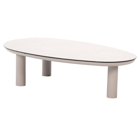Taste 4SO Nina lounge tuintafel 123x73xH31 cm printed ceramic linen Taste 4SO