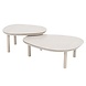 Taste 4SO Monroe set loungetafels 65xH32 cm en 80xH27 cm linen Taste 4SO Taste 4SO Monroe set loungetafels 65xH32 cm en 80xH27 cm linen Taste 4SO