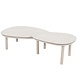 Taste 4SO Monroe set loungetafels 65xH32 cm en 80xH27 cm linen Taste 4SO Taste 4SO Monroe set loungetafels 65xH32 cm en 80xH27 cm linen Taste 4SO
