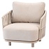 Santino loungestoel latte Taste 4SO Santino loungestoel latte Taste 4SO