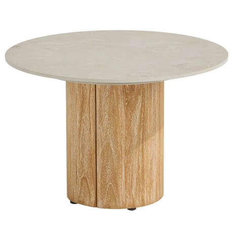 Taste 4SO Enna lounge tuintafel 60xH40 cm rustic teak Taste 4SO Taste 4SO Enna lounge tuintafel 60xH40 cm rustic teak Taste 4SO