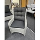 AVH-Collectie Showroommodel Bilbao hoek dining loungeset 6-delig wit grijs AVH-Collectie Showroommodel Bilbao hoek dining loungeset 6-delig wit grijs