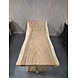 AVH-Collectie Showroommodel Boomstamtafel 200x70-80xH77,5 cm - bladdikte 6 cm