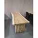 AVH-Collectie Showroommodel Boomstamtafel 200x70-80xH77,5 cm - bladdikte 6 cm