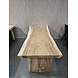 AVH-Collectie Showroommodel Boomstamtafel 200x70-80xH77,5 cm - bladdikte 6 cm