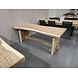 AVH-Collectie Showroommodel Boomstamtafel 200x70-80xH77,5 cm - bladdikte 6 cm