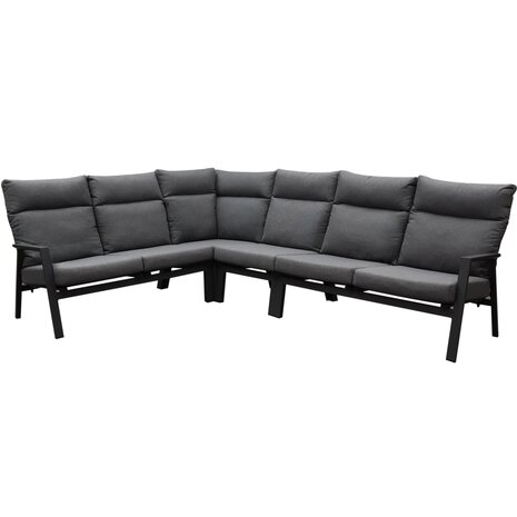 AVH-Collectie Showroommodel Pacific hoek loungeset 4 delig aluminium antraciet AVH-Collectie Showroommodel Pacific hoek loungeset 4 delig aluminium antraciet