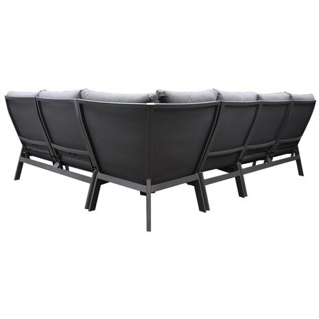 AVH-Collectie Showroommodel Pacific hoek loungeset 4 delig aluminium antraciet AVH-Collectie Showroommodel Pacific hoek loungeset 4 delig aluminium antraciet