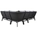 AVH-Collectie Showroommodel Pacific hoek loungeset 4 delig aluminium antraciet AVH-Collectie Showroommodel Pacific hoek loungeset 4 delig aluminium antraciet