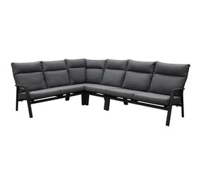 AVH-Collectie Showroommodel Pacific hoek loungeset 4 delig aluminium antraciet AVH-Collectie Showroommodel Pacific hoek loungeset 4 delig aluminium antraciet