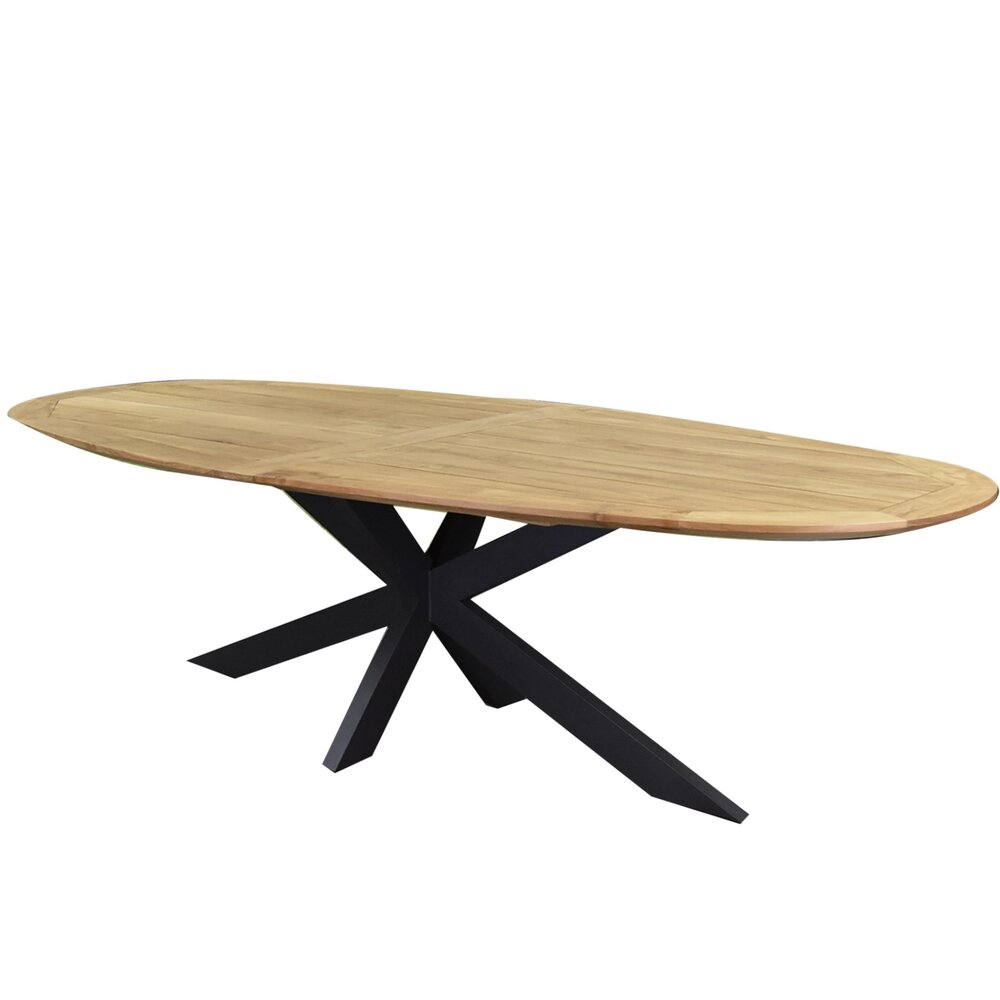 AVH-Collectie Showroommodel Mulia dining tuintafel 280x130xH76 cm ovaal AVH-Collectie Showroommodel Mulia dining tuintafel 280x130xH76 cm ovaal