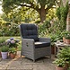 AVH-Collectie Marina lounge tuinstoel verstelbaar grijs AVH-Collectie Marina lounge tuinstoel verstelbaar grijs