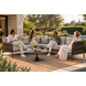 SUNS Fiavè hoek loungeset 4 delig Bronze | Clouded rope | Pebble desert bouclé SUNS SUNS Fiavè hoek loungeset 4 delig Bronze | Clouded rope | Pebble desert bouclé SUNS
