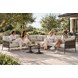 SUNS Fiavè hoek loungeset 6 delig Bronze | Clouded rope | Pebble desert bouclé SUNS SUNS Fiavè hoek loungeset 6 delig Bronze | Clouded rope | Pebble desert bouclé SUNS
