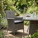 AVH-Collectie Capri dining tuinstoel grijs wicker AVH-Collectie Capri dining tuinstoel grijs wicker