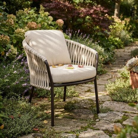 AVH-Collectie Sarenza dining tuinstoel terre AVH-Collectie Sarenza dining tuinstoel terre