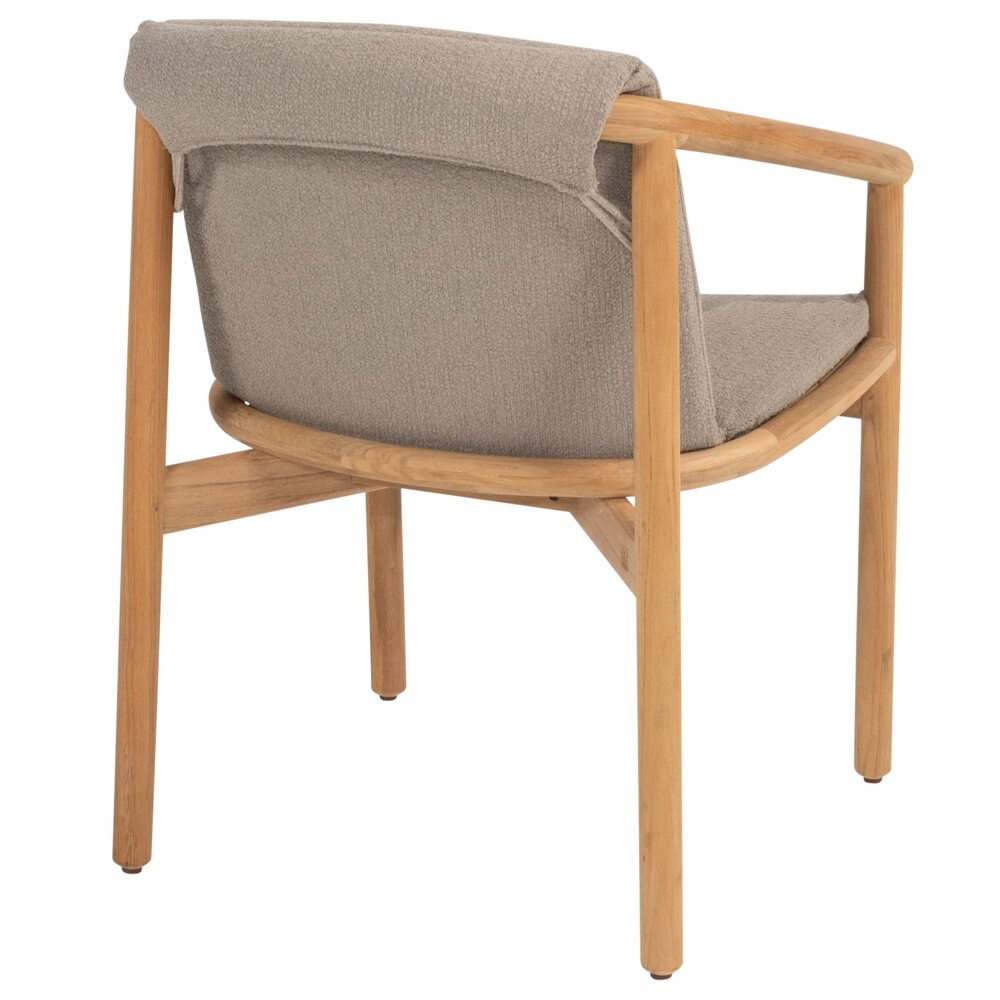 4 Seasons Outdoor Showroommodel 6 x Tess dining tuinstoel teak 4 Seasons Outdoor